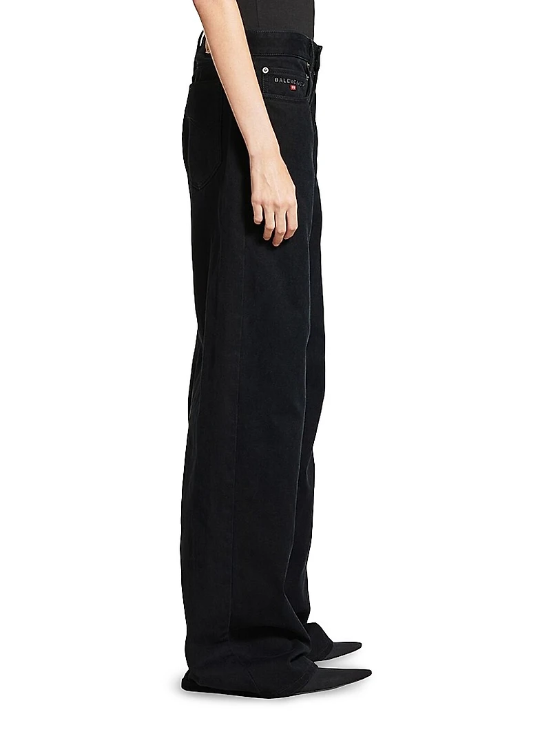 Wide Leg Baggy Jeans