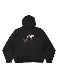 Hand Drawn Back Hoodie