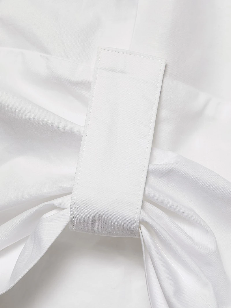 Opal Cotton Pintuck Top