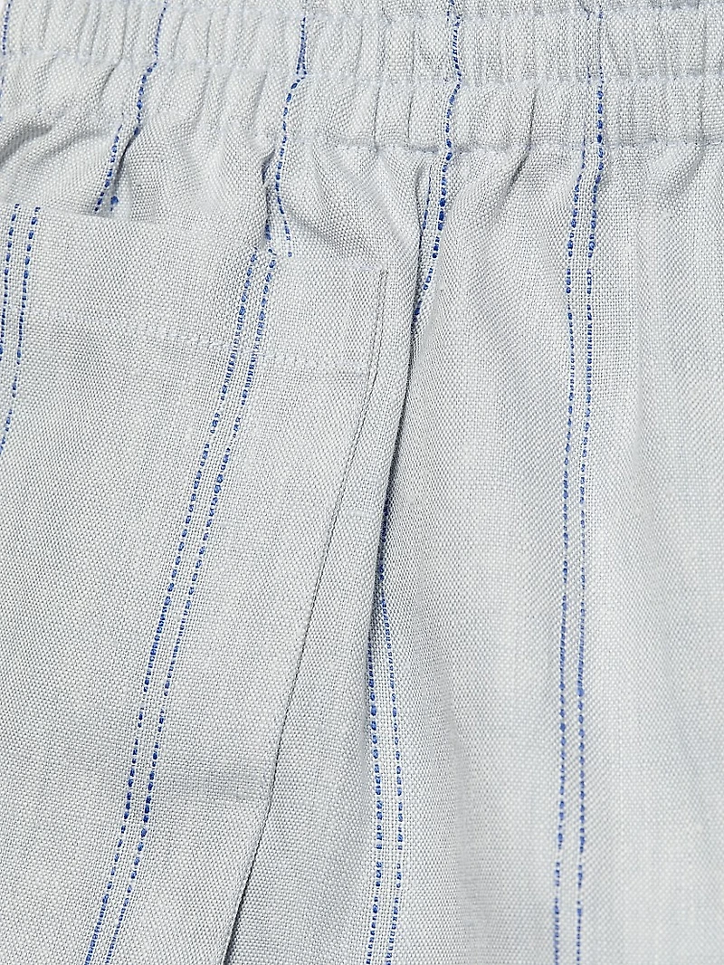 Mira Striped Linen Shorts
