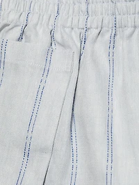 Mira Striped Linen Shorts
