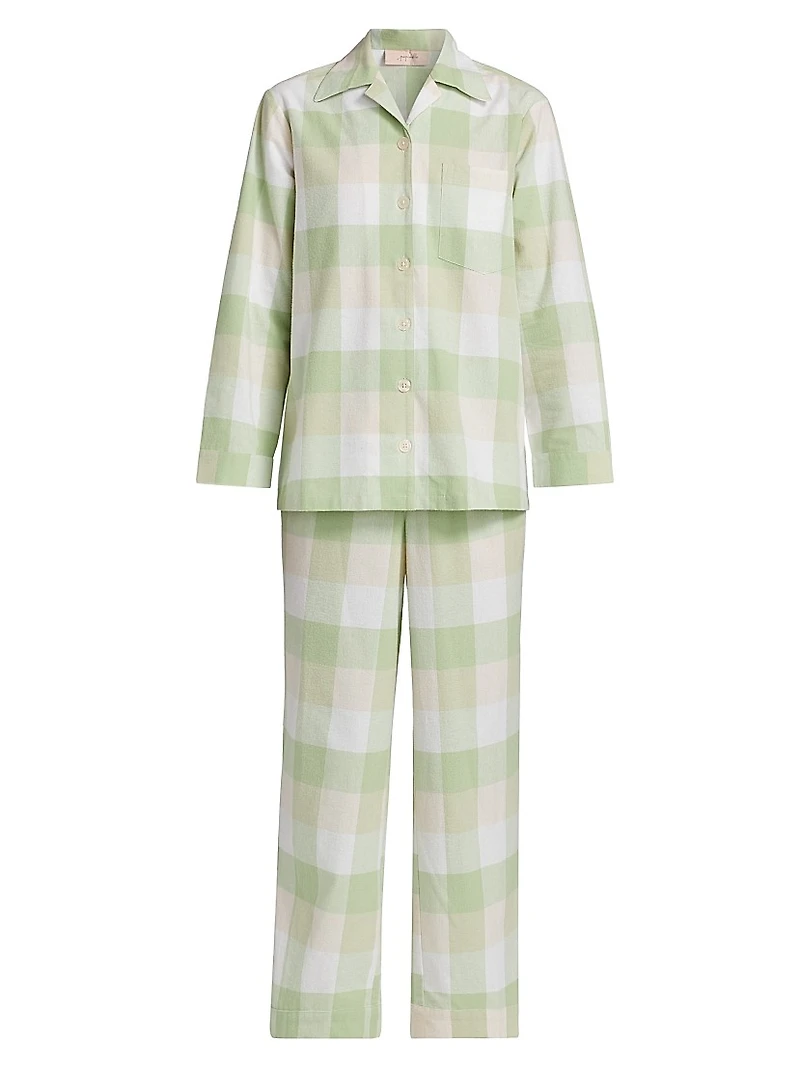 Plaid Cotton Pajamas