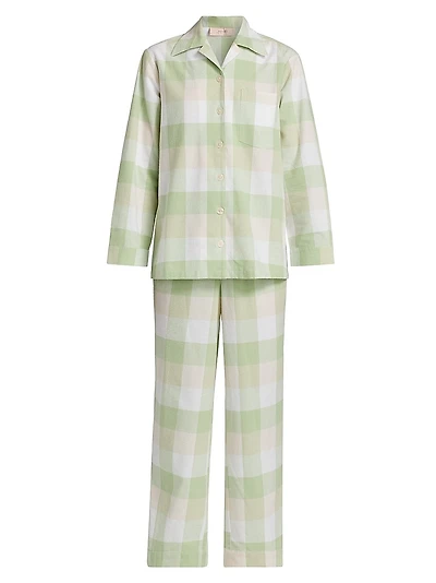 Plaid Cotton Pajamas