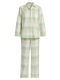 Plaid Cotton Pajamas