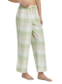 Plaid Cotton Pajamas