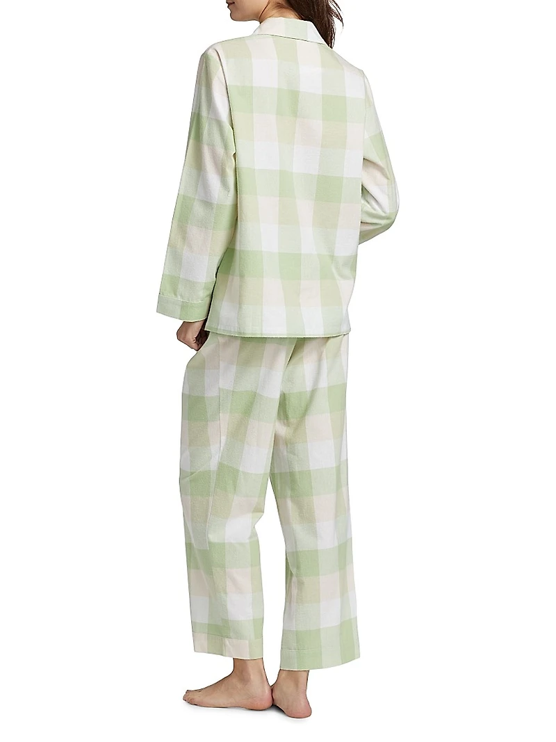 Plaid Cotton Pajamas