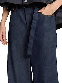Levi's x Sacai Oversized Cuffed Jeans