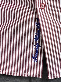 Greenwich Striped Button-Front Shirt
