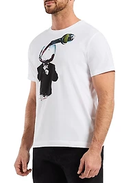 Wine Man Graphic T-Shirt
