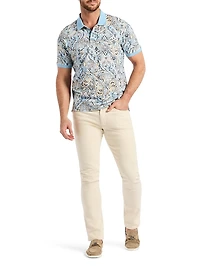 Manucci Paisley Polo Shirt