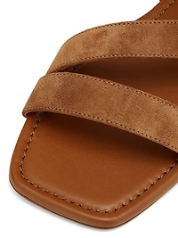 Maven Suede Flat Sandals