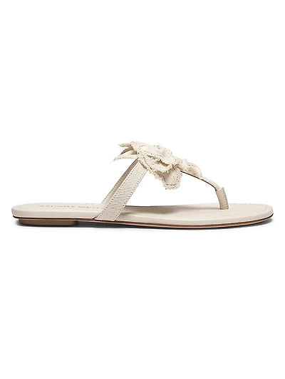Rio Denim T-Strap Sandals