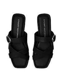 Villa Leather Slip-On Sandals