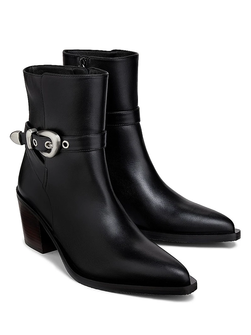 Maven Leather Booties