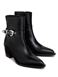 Maven Leather Booties