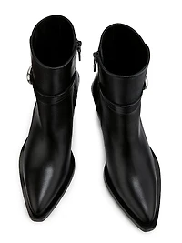 Maven Leather Booties