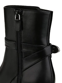 Maven Leather Booties
