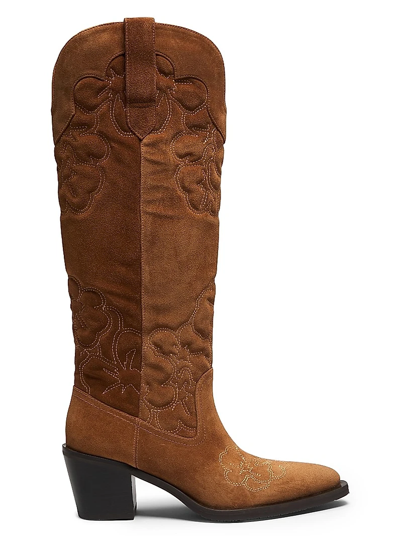 Felix Suede Western Boots