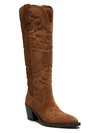 Felix Suede Western Boots