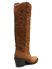 Felix Suede Western Boots