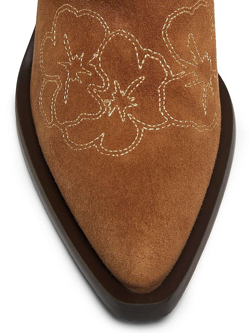 Felix Suede Western Boots