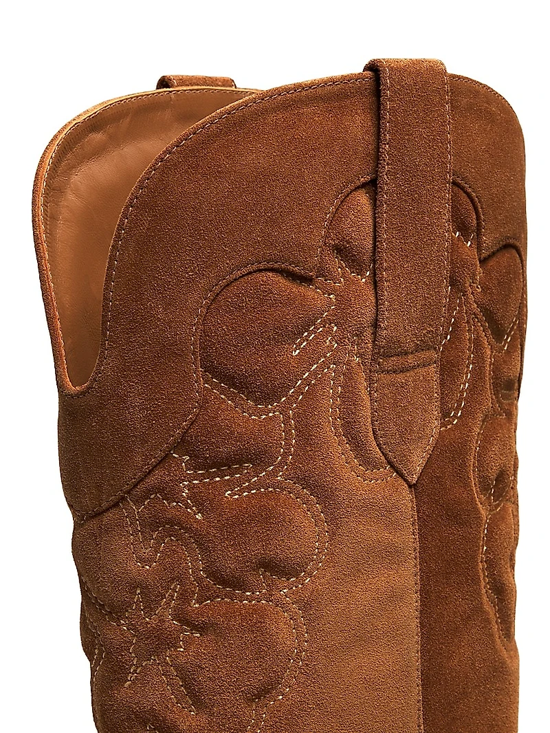 Felix Suede Western Boots