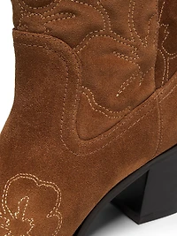 Felix Suede Western Boots