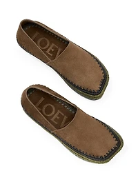 LOEWE x Paula's Ibiza Rio Suede Espadrilles