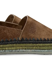 LOEWE x Paula's Ibiza Rio Suede Espadrilles