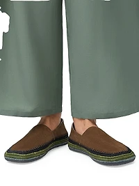 LOEWE x Paula's Ibiza Rio Suede Espadrilles