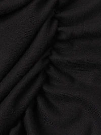 Jersey Ruched Long Sleeve Top