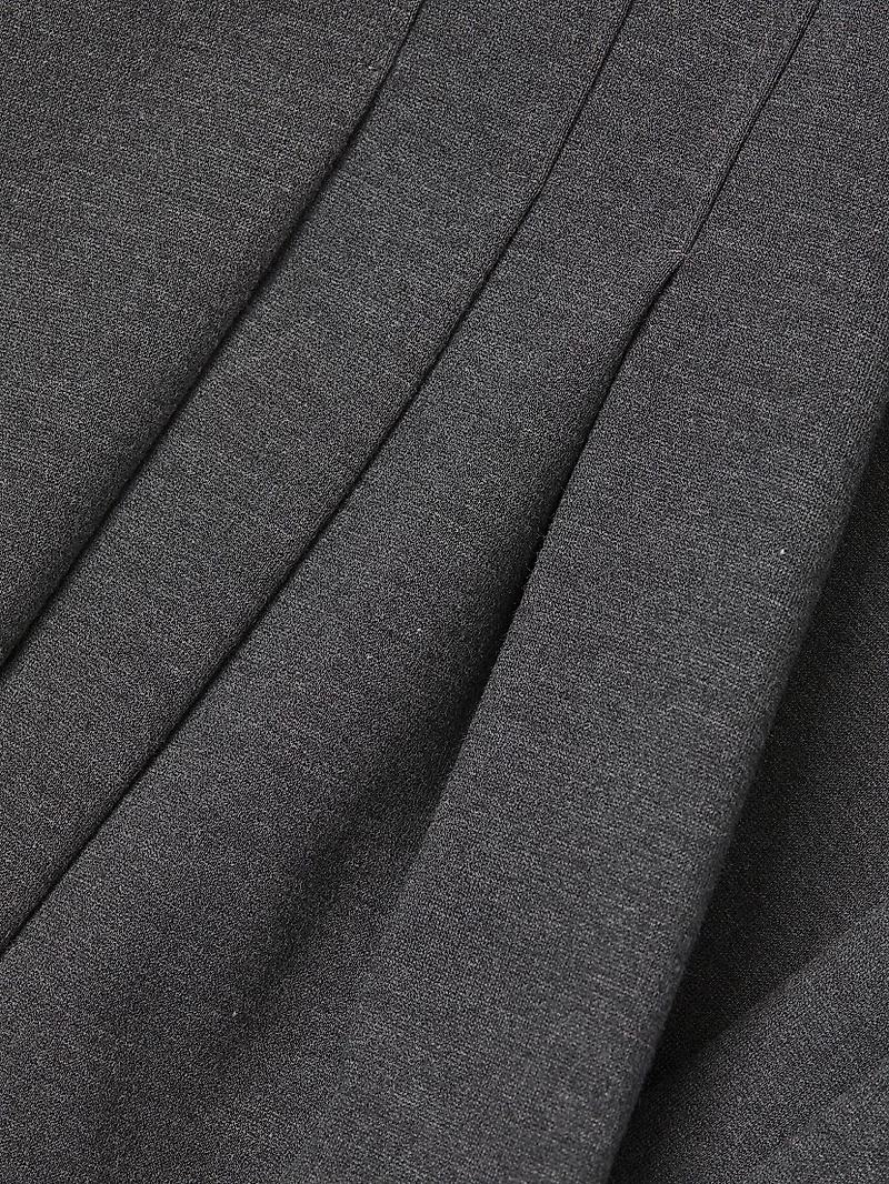 Compact Knit Pleat Release Top