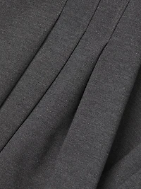 Compact Knit Pleat Release Top