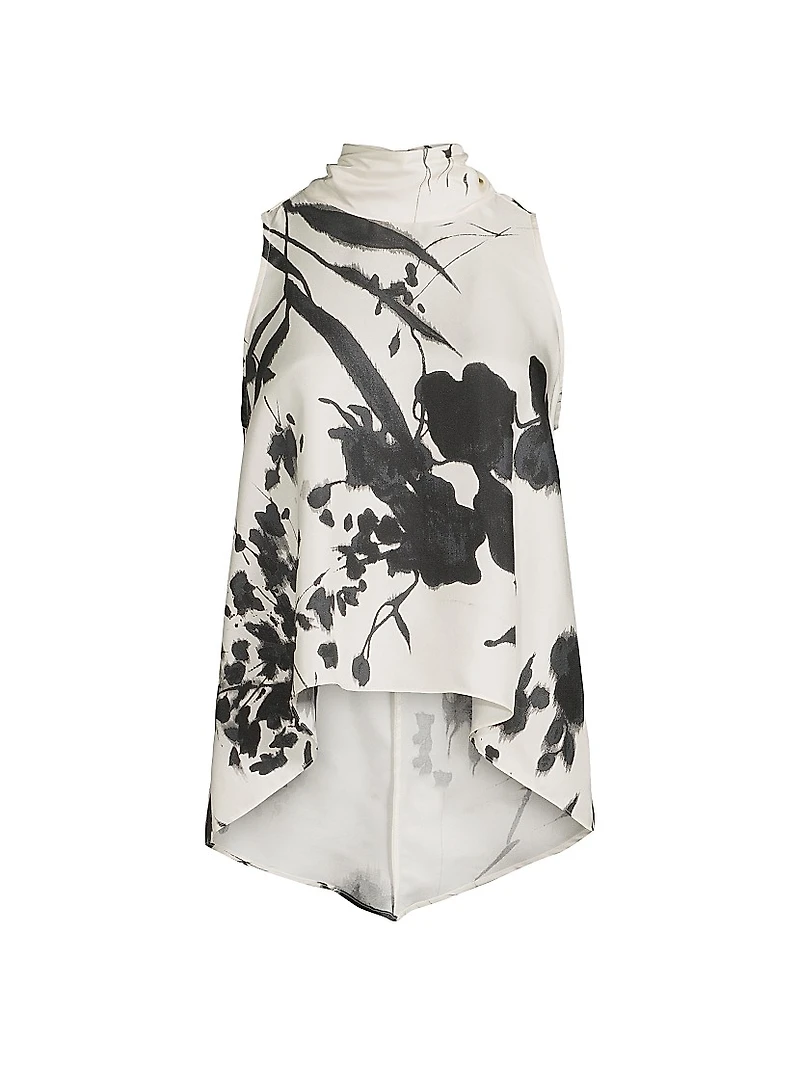 Nara Halter Scarf Top