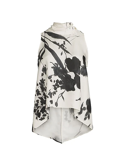 Nara Halter Scarf Top