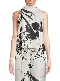Nara Halter Scarf Top