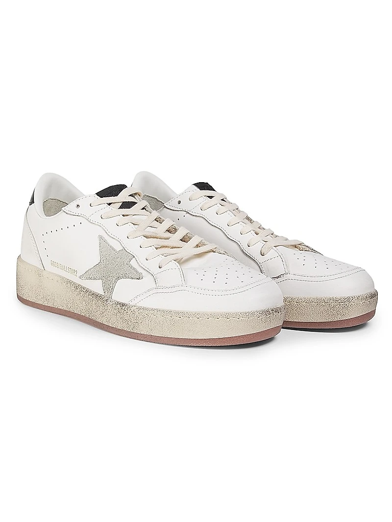 Ballstar Leather Low-Top Sneakers