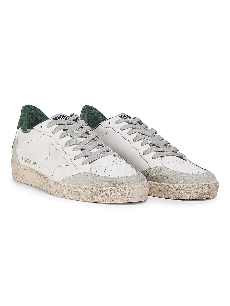 Ballstar Textile & Leather Low-Top Sneakers