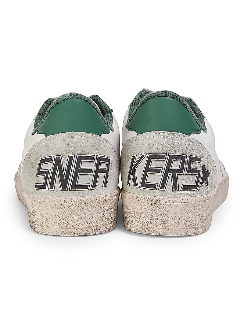 Ballstar Textile & Leather Low-Top Sneakers