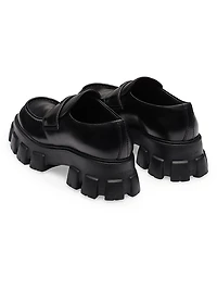 Men's Monolith Brushed Leather Loafers