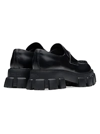 Men's Monolith Brushed Leather Loafers