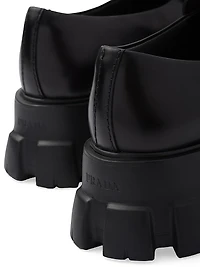 Men's Monolith Brushed Leather Loafers