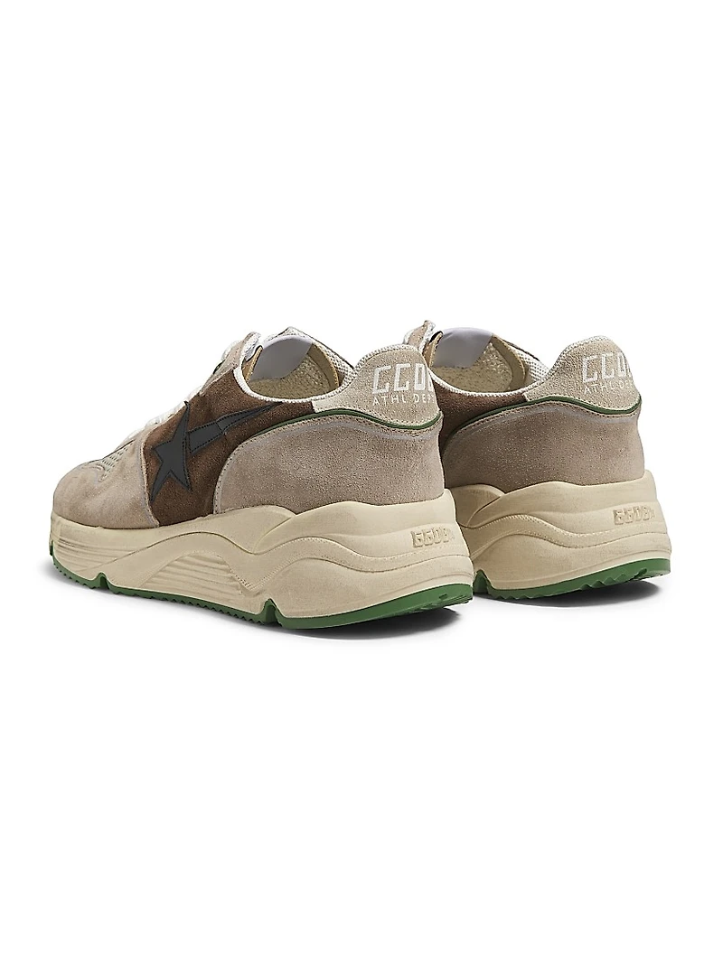 Running Suede Low-Top Sneakers