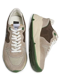 Running Suede Low-Top Sneakers