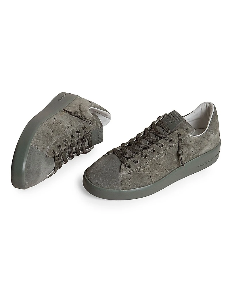 Pure Star 40MM Suede Sneakers