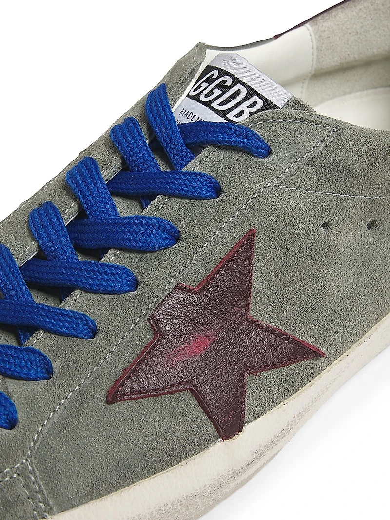 Super-Star Suede Low-Top Sneakers