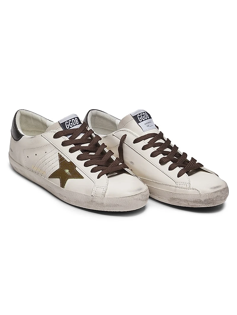 Super-Star Leather Low-Top Sneakers