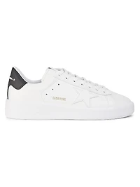 Pure Star Leather Low-Top Sneakers