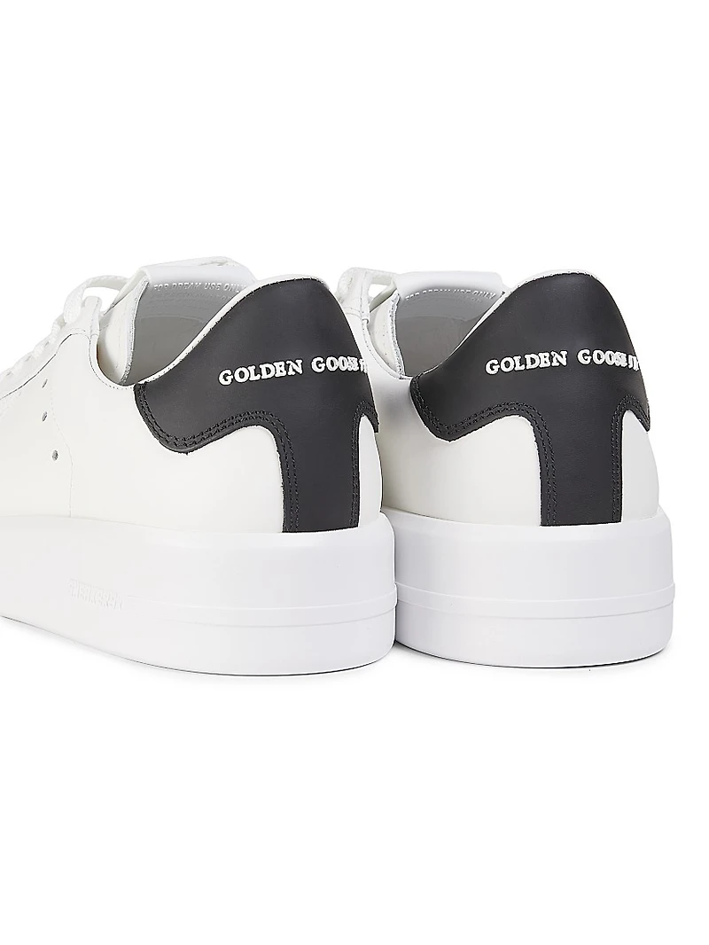 Pure Star Leather Low-Top Sneakers