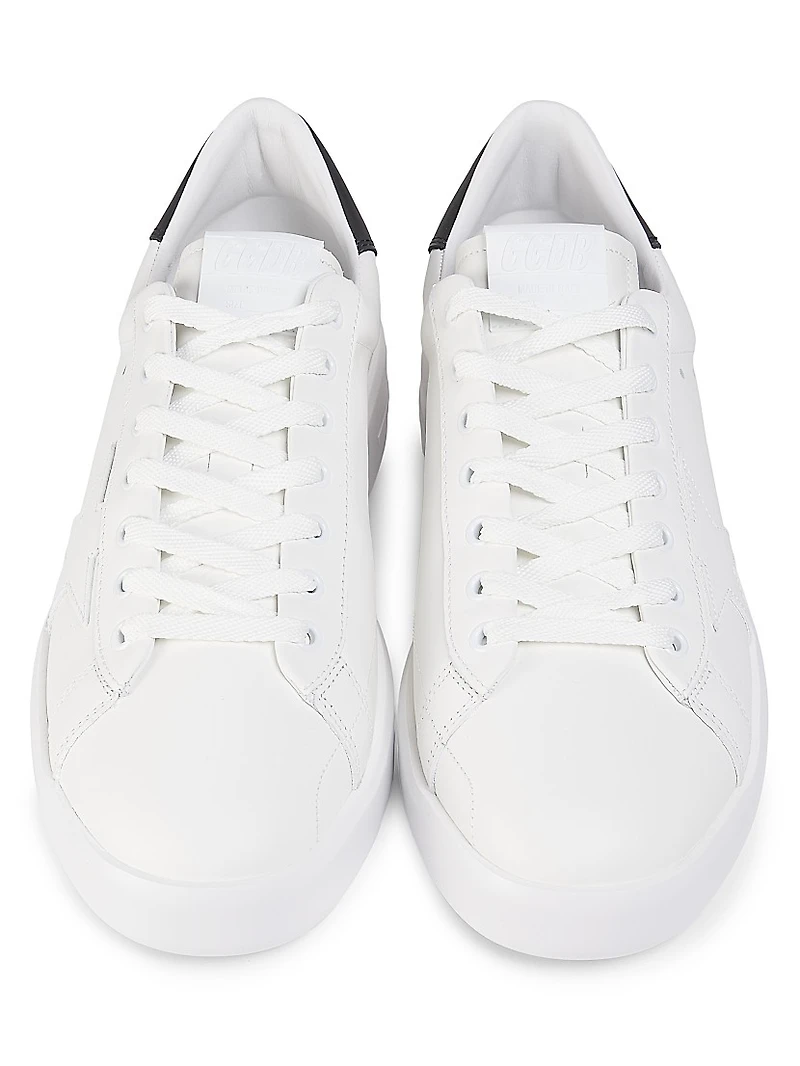 Pure Star Leather Low-Top Sneakers